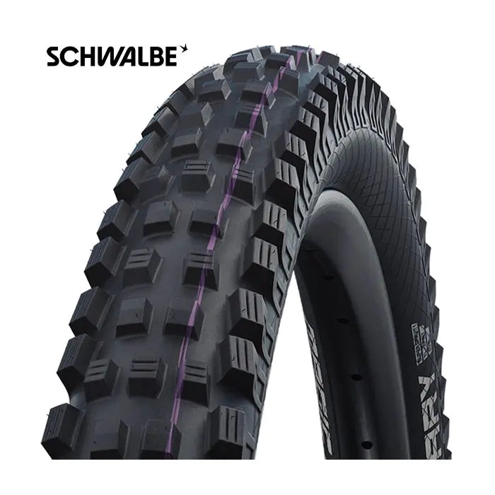 Afbeelding laden in galerijviewer, Vouwband Schwalbe Magic Mary Super Downhill 27.5 x 2.60 65-584 mm - zwart
