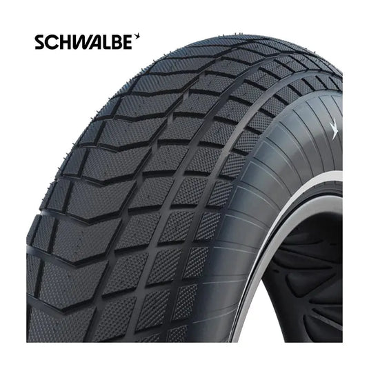 Schwalbe 20x2.80 (70-406) motion super moto-x raceguard dd zwart reflex draad 11159531.01