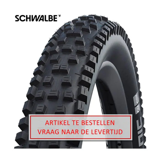 Vouwband Schwalbe Nobby Nic DD RaceGuard 27.5 x 2.80 70-584 mm - zwart
