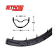 Stans notubes velg crest mk4 29 32h black gray snt