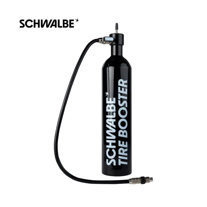 Chargez l'image dans la visionneuse de la galerie, Schwalbe pomp tubeless banden tire booster 11bar fv
