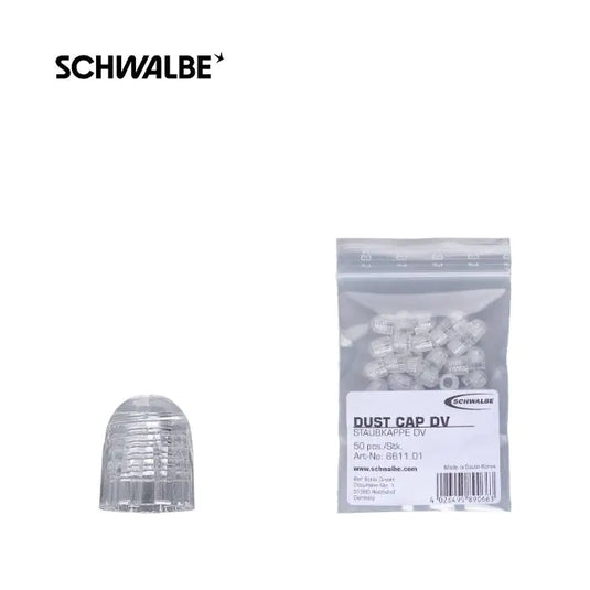 Schwalbe benelux b.v. ventiel stofdop dv transparant ds a 50