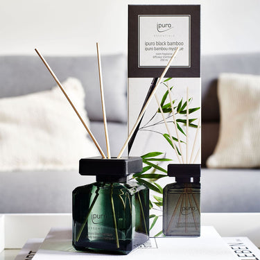 Ipuro geurdiffuser black bamboo 200 ml