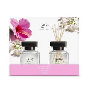 Ipuro geurdiffuser flower bowl 2 x 50 ml