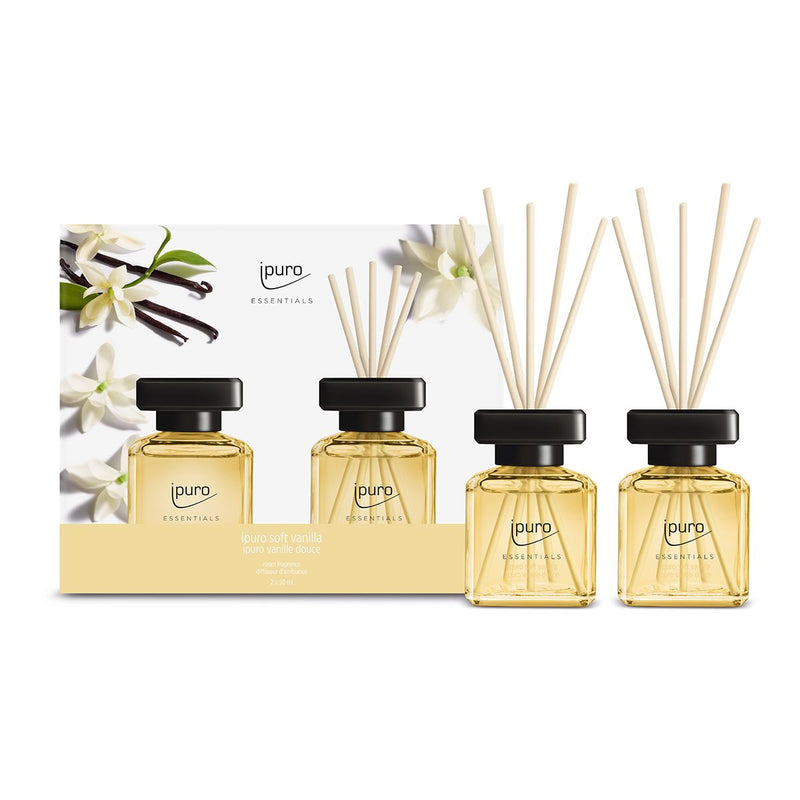 Load image into Gallery viewer, Ipuro geurdiffuser soft vanilla 2 x 50 ml
