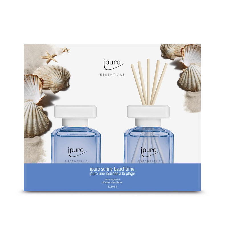 Load image into Gallery viewer, Ipuro geurdiffuser sunny beachtime 2 x 50 ml
