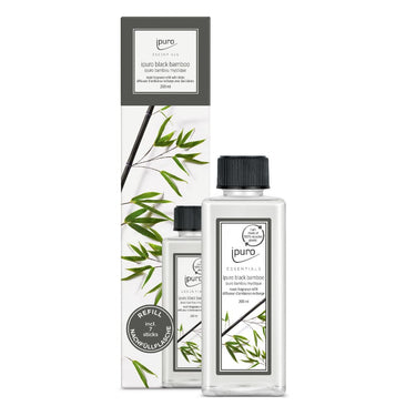 Ipuro geurdiffuser navulling black bamboo 200ml