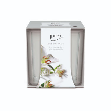 Ipuro geurkaars white lily 125gr.
