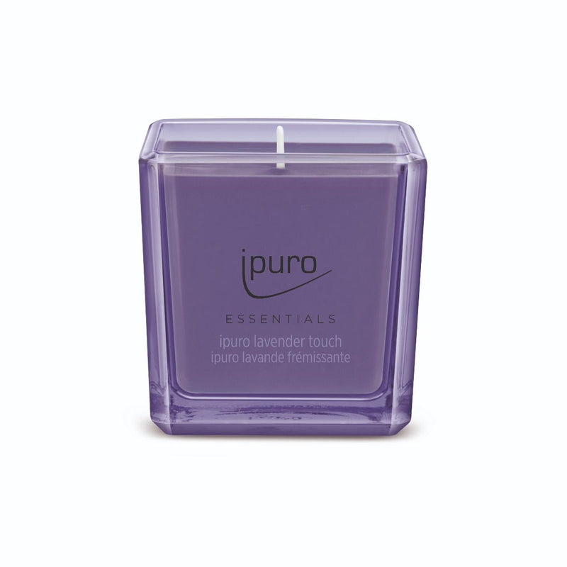 Afbeelding laden in galerijviewer, Ipuro geurkaars lavander touch 125gr.
