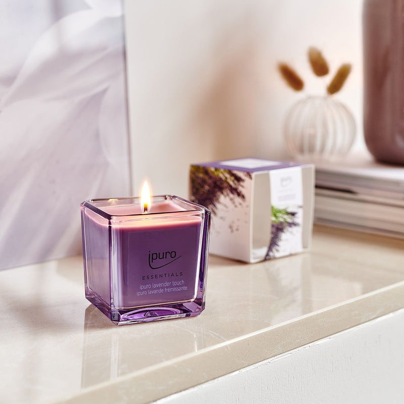 Load image into Gallery viewer, Ipuro geurkaars lavander touch 125gr.
