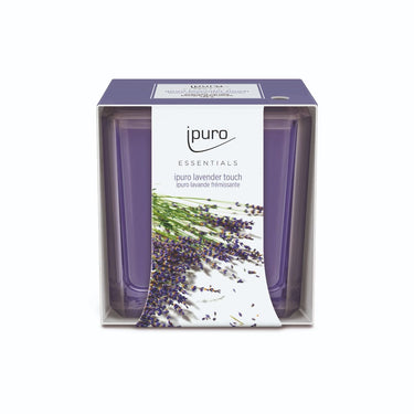 Ipuro geurkaars lavander touch 125gr.