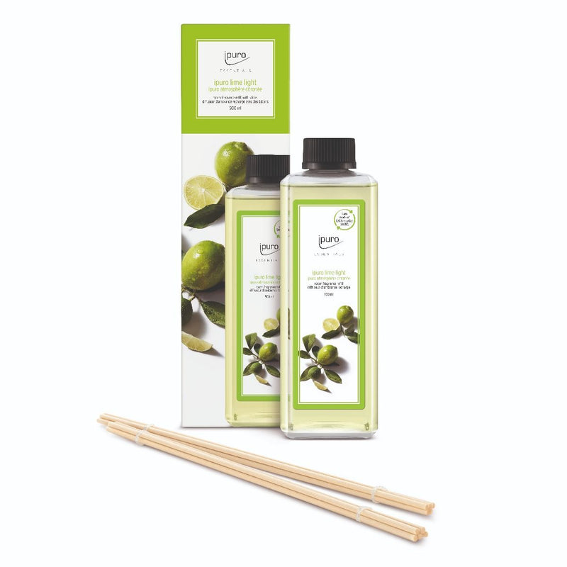 Load image into Gallery viewer, Ipuro geurdiffuser navulling lime light 500ml
