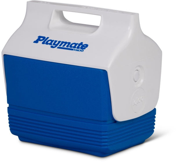 Load image into Gallery viewer, Igloo Playmate Mini koelbox 3,8 liter blauw wit
