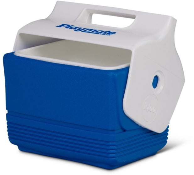 Load image into Gallery viewer, Igloo Playmate Mini koelbox 3,8 liter blauw wit
