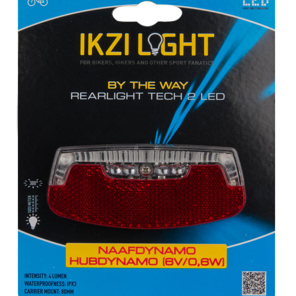 IKZI Achterlicht 2-leds by the way naafdynamo kaart