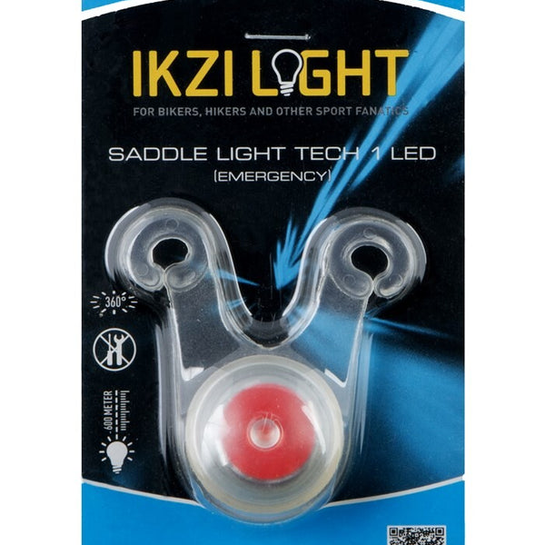 IKZI-Light achterlicht LED montage onder zadel