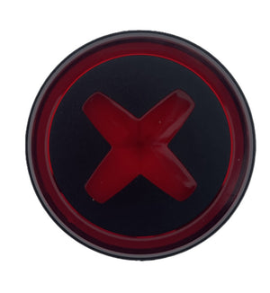 Buzaglo ikzilight achterlicht mr x met 4014 led, usb-oplaadbaar