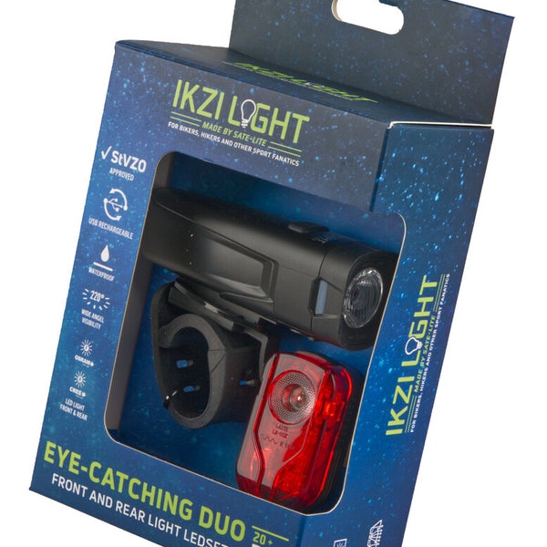 Sram IkziLight verlichtingsset USB Sate-Lite LED Eye-Catching duo