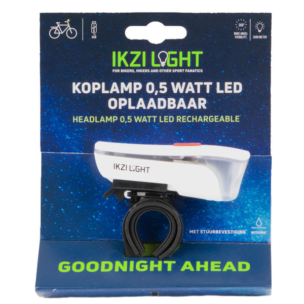 Ikzi Koplamp goodnight led usb