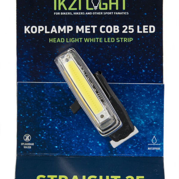 Ikzi IKZI-light koplamp Straight25 COB LED-strip + USB