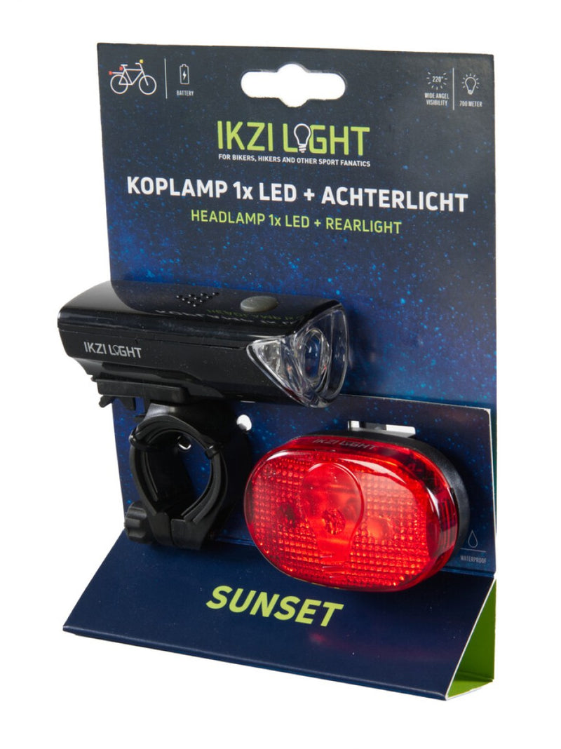 Load image into Gallery viewer, Ikzi verlichtingsset the sunset led - zwart
