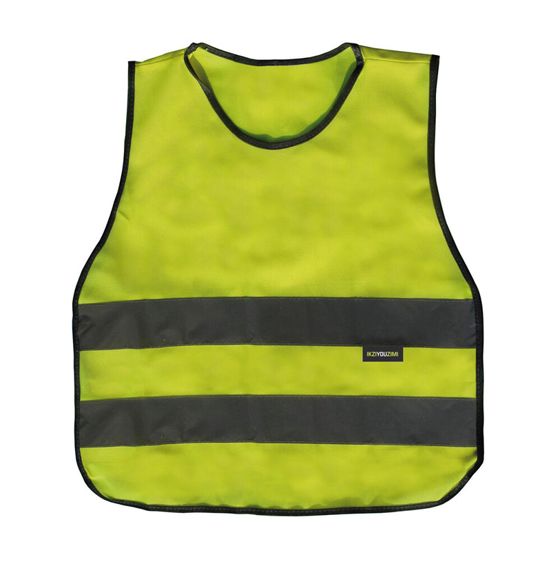 Load image into Gallery viewer, IKZI-Light Reflect Shirt XS geel Veiligheidsvest kinder
