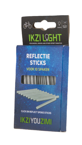 IKZI Ikzilight spaakreflectie 8 cm set van 10 stuks op kaart