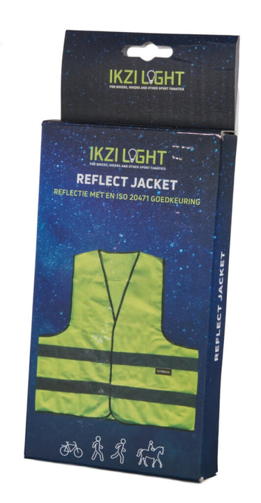 Buzaglo ikzilight reflectie vest 67x66cm, l