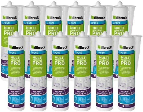 Load image into Gallery viewer, Illbruck sp050 universele lijmkit | zwart | 310 ml - sp050378180
