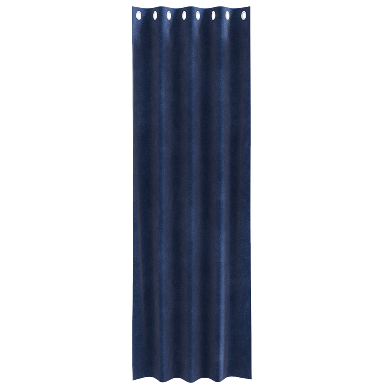 ギャラリービューアに画像をロードする, Vidaxl verduisterende gordijnen 2 pcs donkerblauw 140 x 260 cm fluweel
