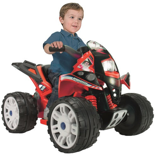 Load image into Gallery viewer, Injusa The elektrische kinderquad 12V rood zwart
