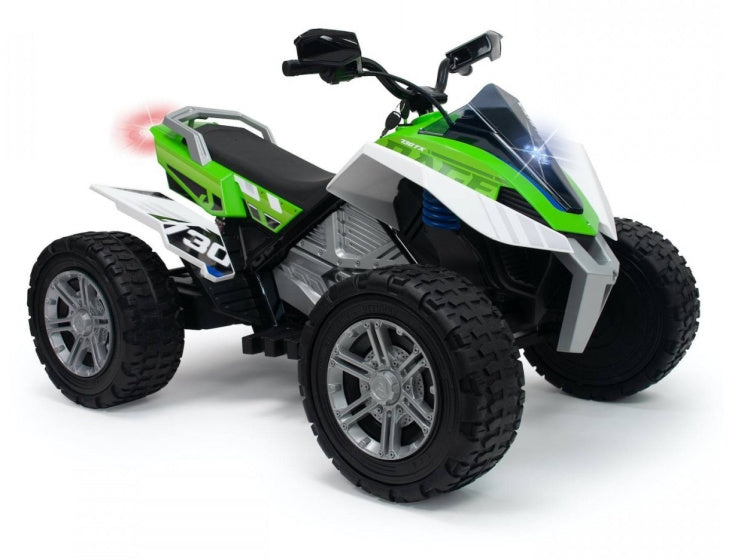 Load image into Gallery viewer, Injusa Elektrische kinderquad Rage 24V groen wit

