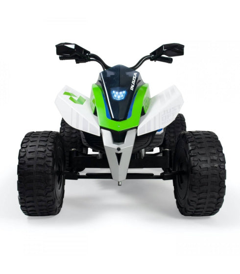 Load image into Gallery viewer, Injusa Elektrische kinderquad Rage 24V groen wit
