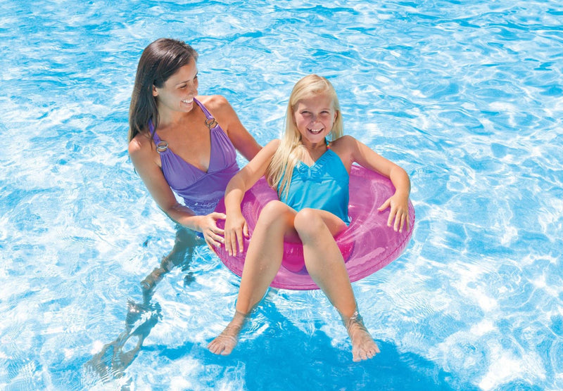 Load image into Gallery viewer, Intex zwemband transparant 76cm
