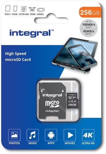 Load image into Gallery viewer, Enzo integral micro sd geheugenkaart v30 256gb - 9500415
