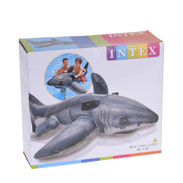 Intex ride-on haai 173x107cm