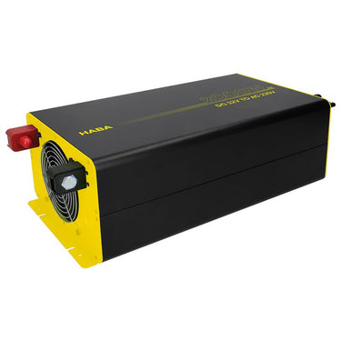 Pure sine wave pure sinus omvormer 12v-230v - 2000w met lader, zonnepaneelaansluiting en mppt laadregelaar