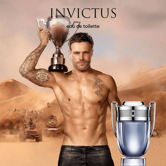 Paco rabanne eau de toilette spray invictus 100ml heren