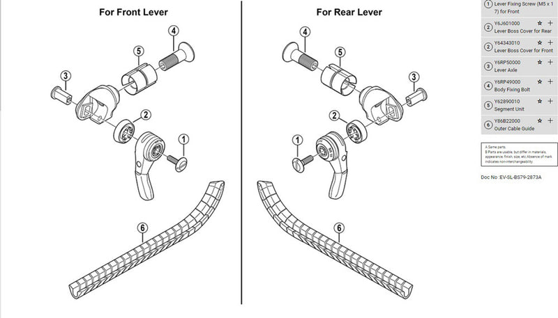 Load image into Gallery viewer, Shimano dura ace sl-bs79 2 3x10-speed bar end shifters
