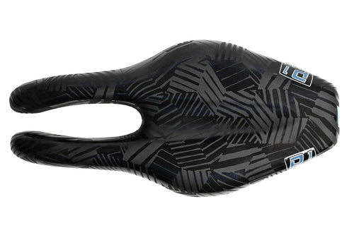 Ism zadel p1 gravel, zwart