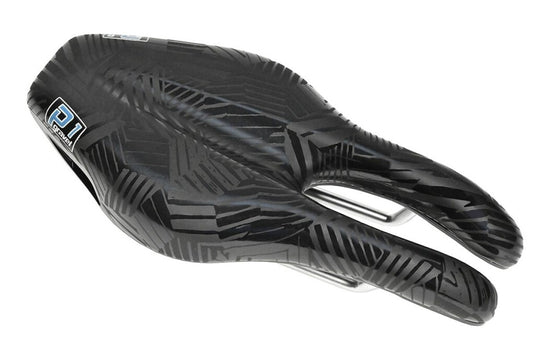 Ism zadel p1 gravel, zwart