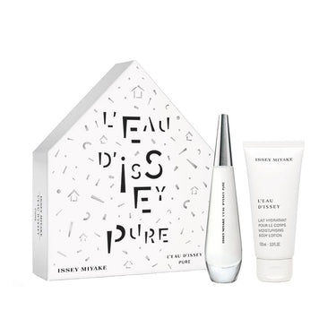 Issey miyake geschenkset l'eau d'issey femme eau de toilette spray 50ml + bodylotion 100ml dames