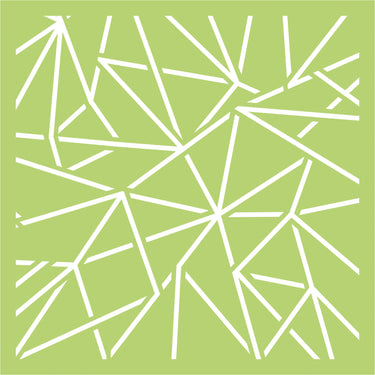 Kaisercraft • designer template 15.2x15.2cm geo lines