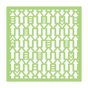 Kaisercraft • designer template 15.2x15.2cm arrows
