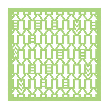 Kaisercraft • designer template 15.2x15.2cm arrows