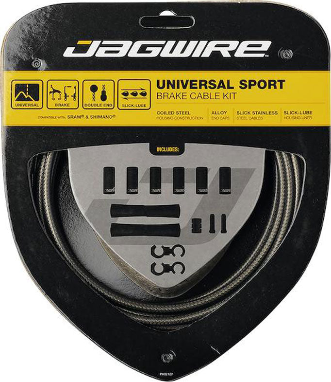 Load image into Gallery viewer, Jagwire universal sport brake cable set | black
