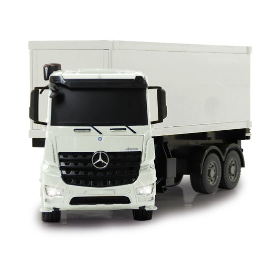 Jamara RC Mercedes-Benz Arocs containertruck 2,4 Ghz wit 1:20