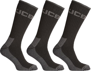 Jcb werkkleding kopen bij toolmax.nl jcb werksokken heavy duty | maat 39-43 | 3 paar - jcbx108a