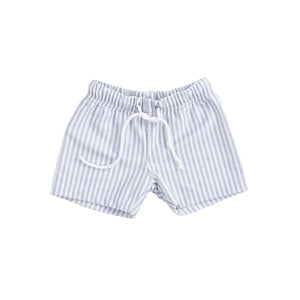 Blue stripes | blauw witte uv zwemboxer jongens