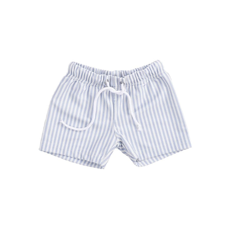 Load image into Gallery viewer, Blue stripes | blauw witte uv zwemboxer jongens
